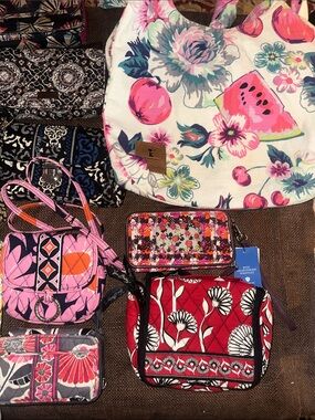 Vera Bradley large lot handbag collection